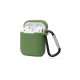  Airpods 2 (2.nesil) Sert Silikon Kılıf - Yeşil