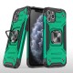 iPhone 11 Pro Kılıf Zegna Yüzüklü Silikon Kapak - Koyu Yeşil iPhone 11 Pro Kılıf Zegna Yüzüklü Silikon Kapak - Koyu Yeşil