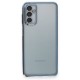 Samsung Galaxy M23 Kılıf Razer Lensli Silikon - Açık Mavi