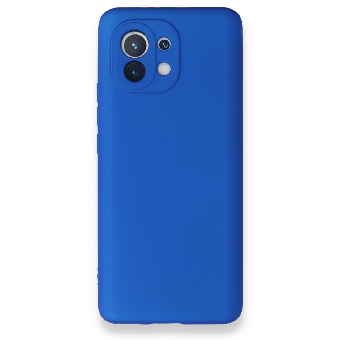  Xiaomi Mi 11 Kılıf First Silikon - Mavi