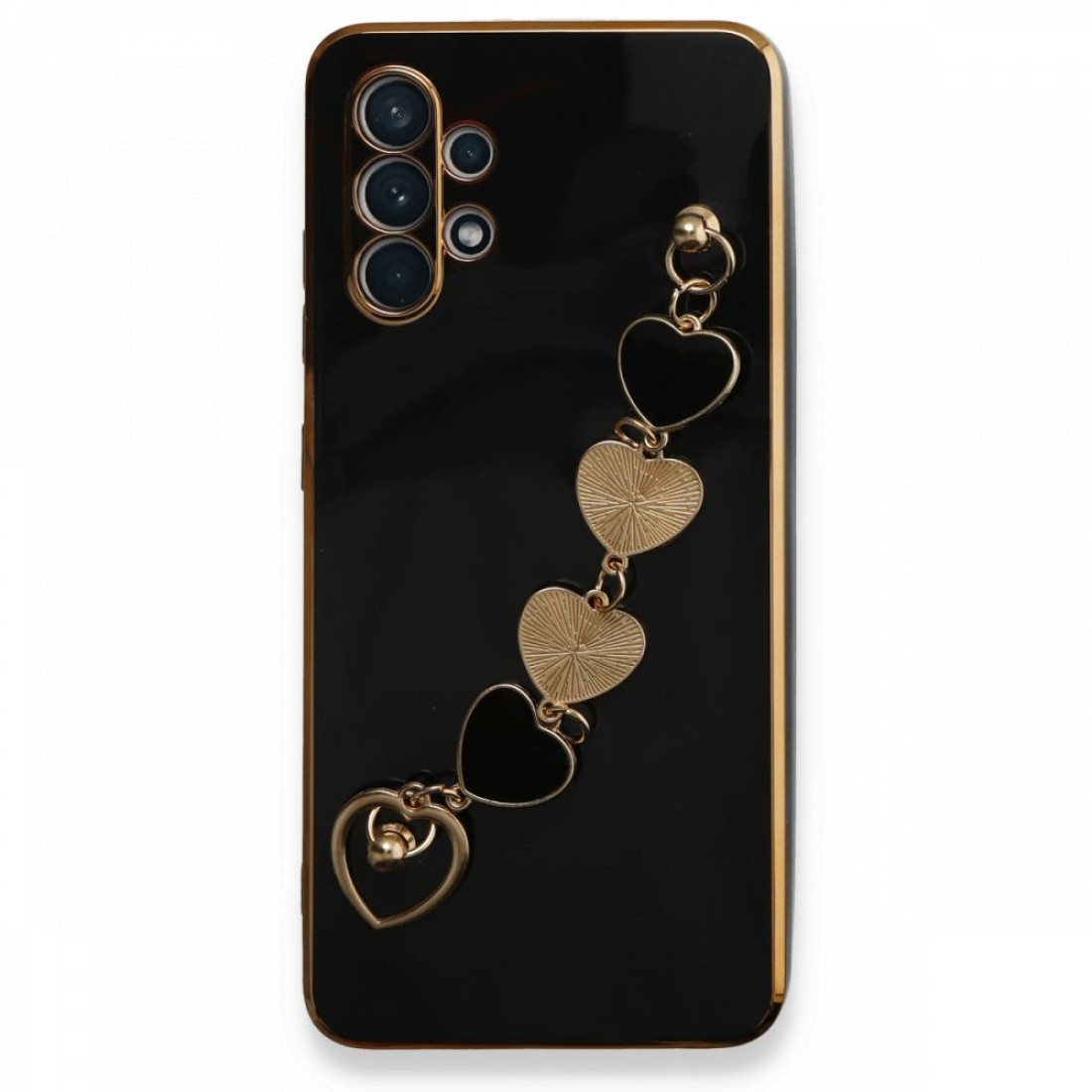 Samsung Galaxy A32 Kılıf Esila Silikon - Siyah