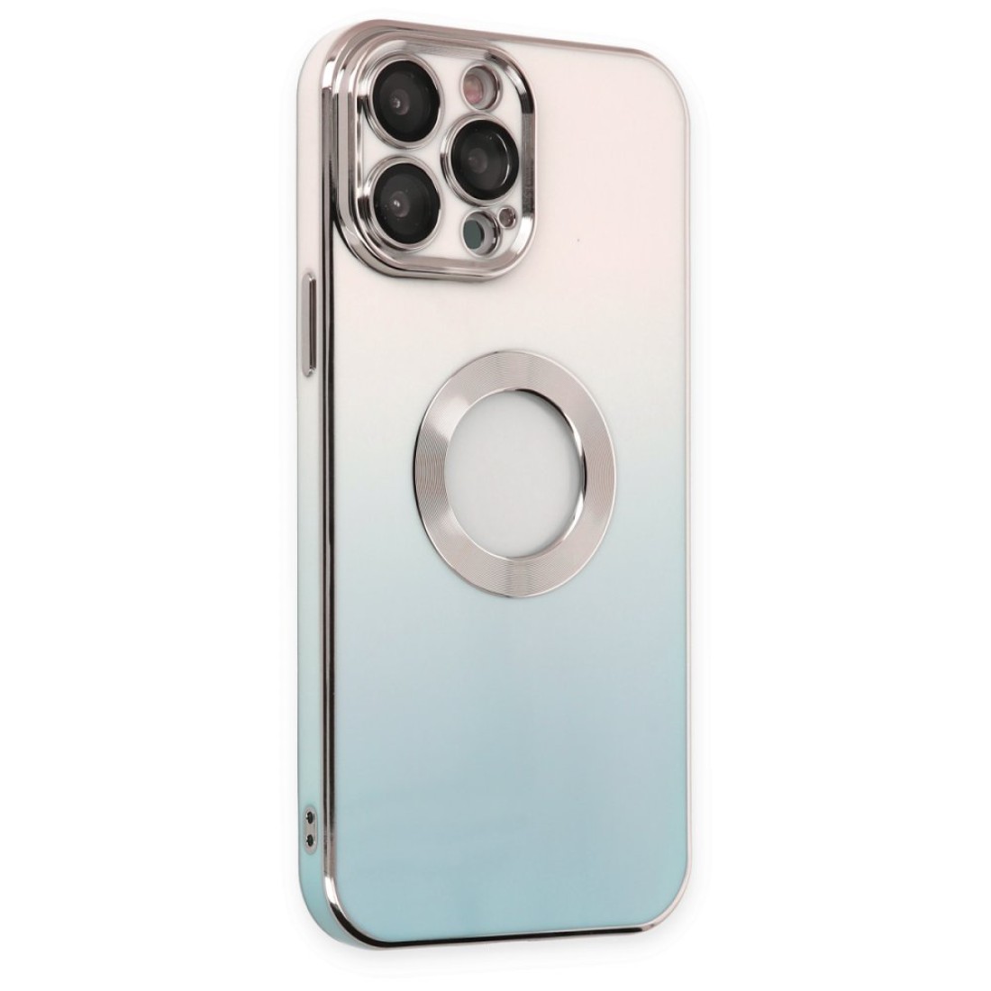  iPhone 13 Pro Max Kılıf Best Silikon - Turkuaz