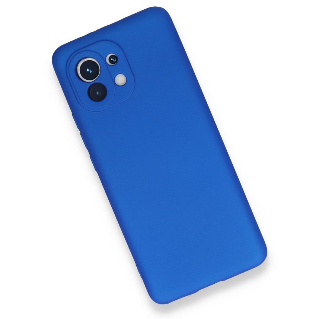  Xiaomi Mi 11 Kılıf First Silikon - Mavi