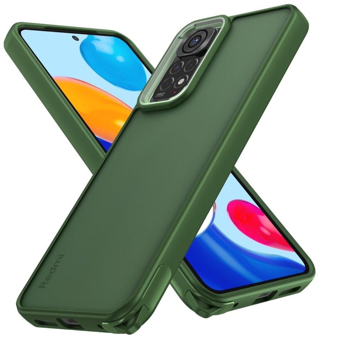  Xiaomi Redmi Note 12 Pro 4G Kılıf Elegant Kapak - Yeşil