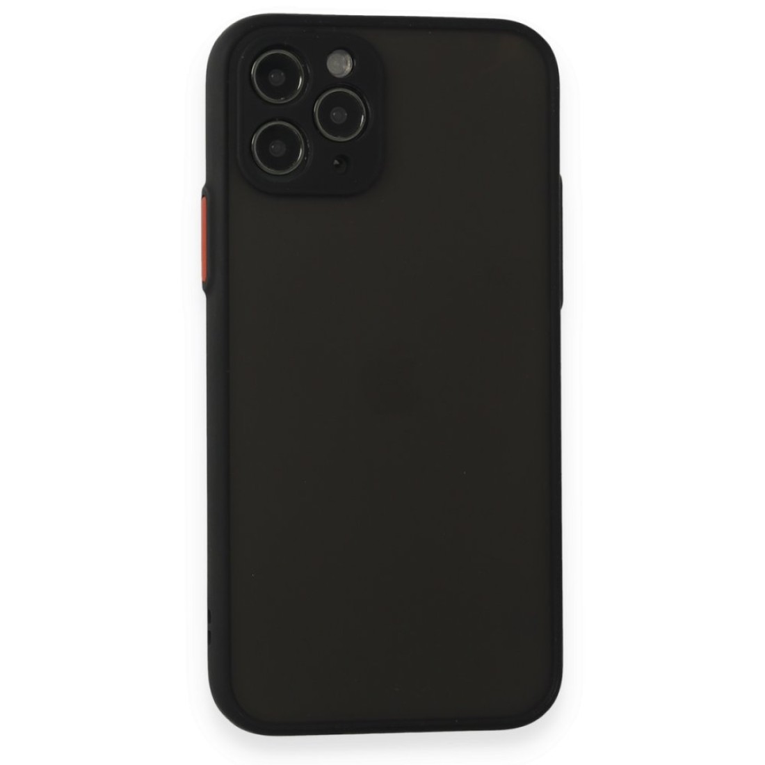  iPhone 11 Pro Kılıf Montreal Silikon Kapak - Siyah