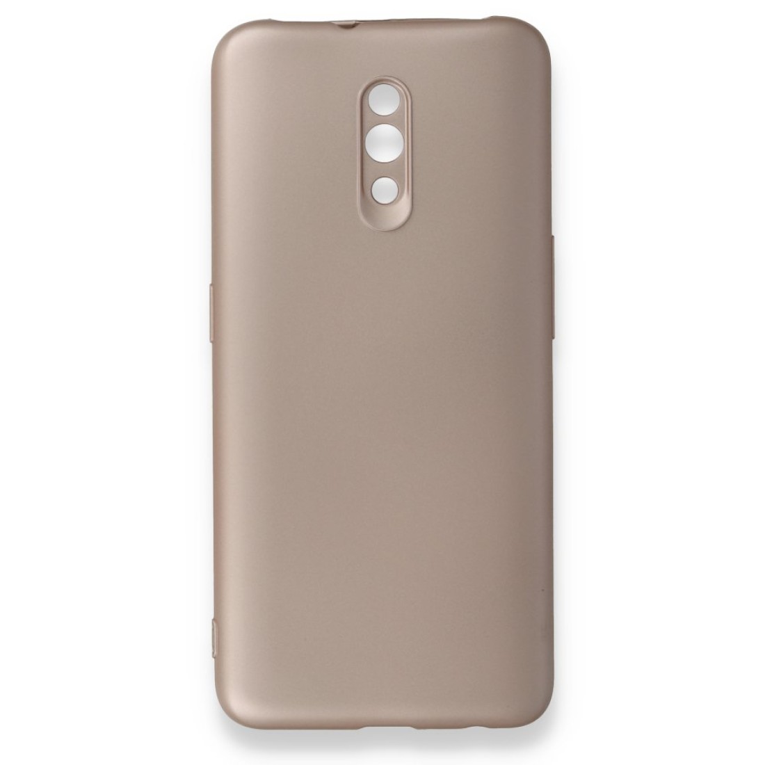  Oppo Reno Kılıf First Silikon - Rose Gold