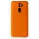 Xiaomi Redmi Note 8 Pro Kılıf First Silikon - Turuncu Xiaomi Redmi Note 8 Pro Kılıf First Silikon - Turuncu