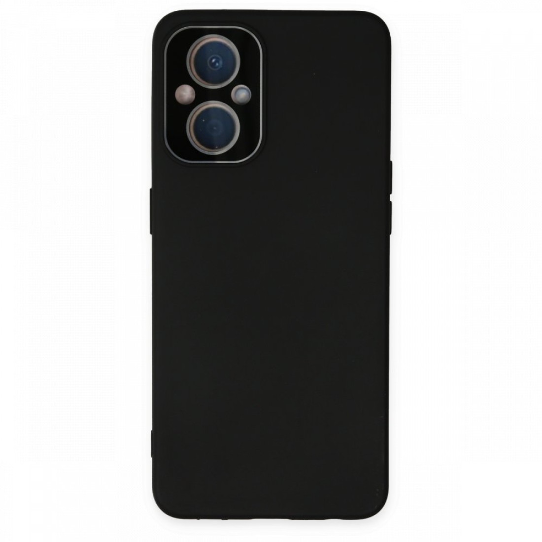  Oppo Reno 7 Lite Kılıf Lansman Glass Kapak - Siyah