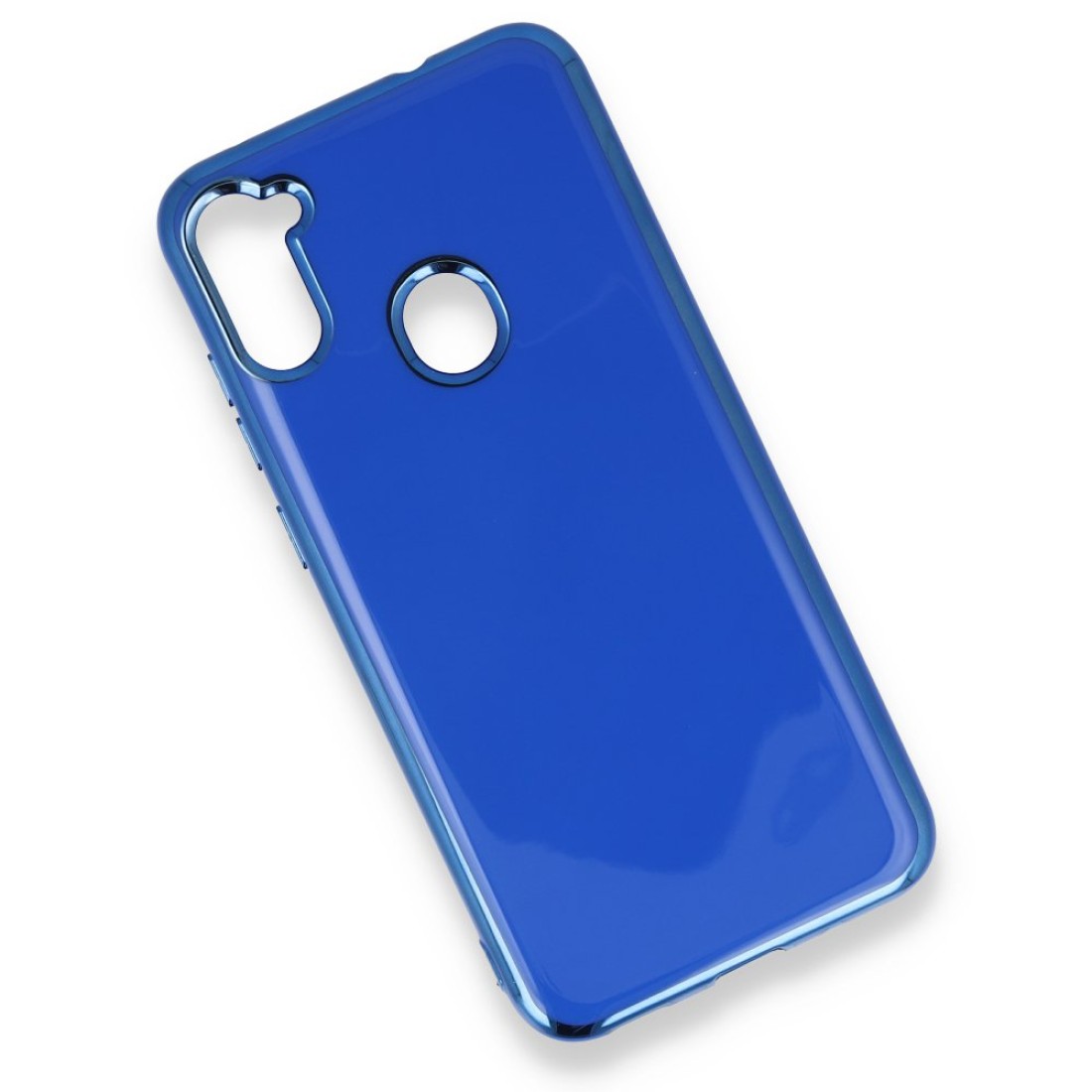  Samsung Galaxy M11 Kılıf İkon Silikon - Mavi