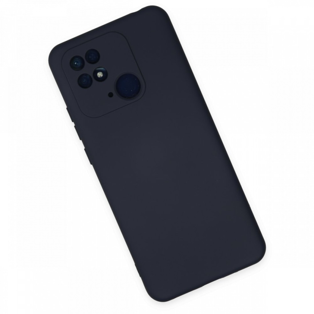  Xiaomi Redmi 10C Kılıf Nano içi Kadife Silikon - Lacivert