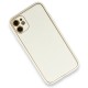  iPhone 12 Kılıf Coco Karbon Silikon - Beyaz