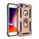 iPhone 7 Plus Kılıf Sofya Yüzüklü Silikon Kapak - Gold iPhone 7 Plus Kılıf Sofya Yüzüklü Silikon Kapak - Gold