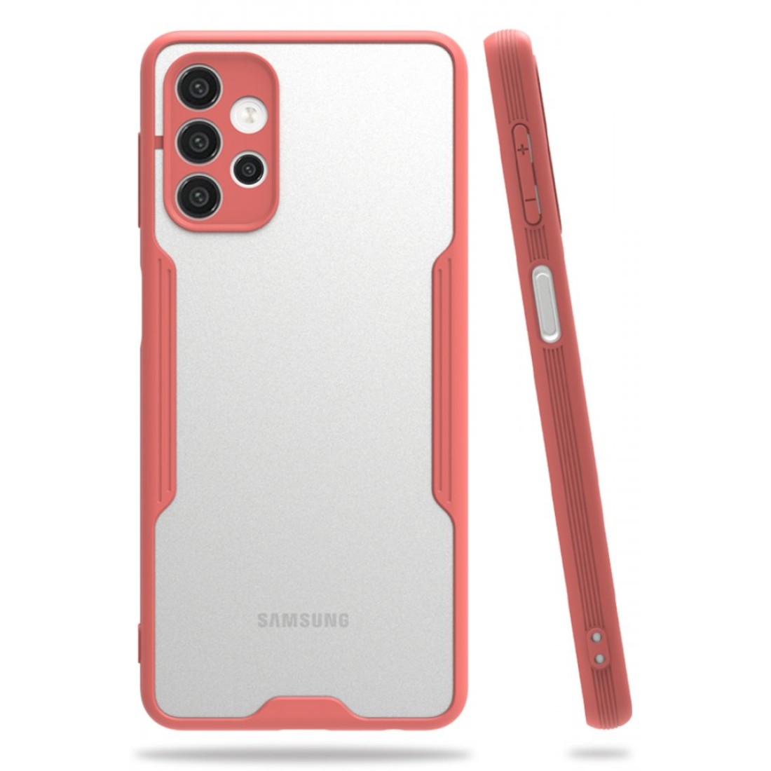 Samsung Galaxy A52S Kılıf Platin Silikon - Pembe