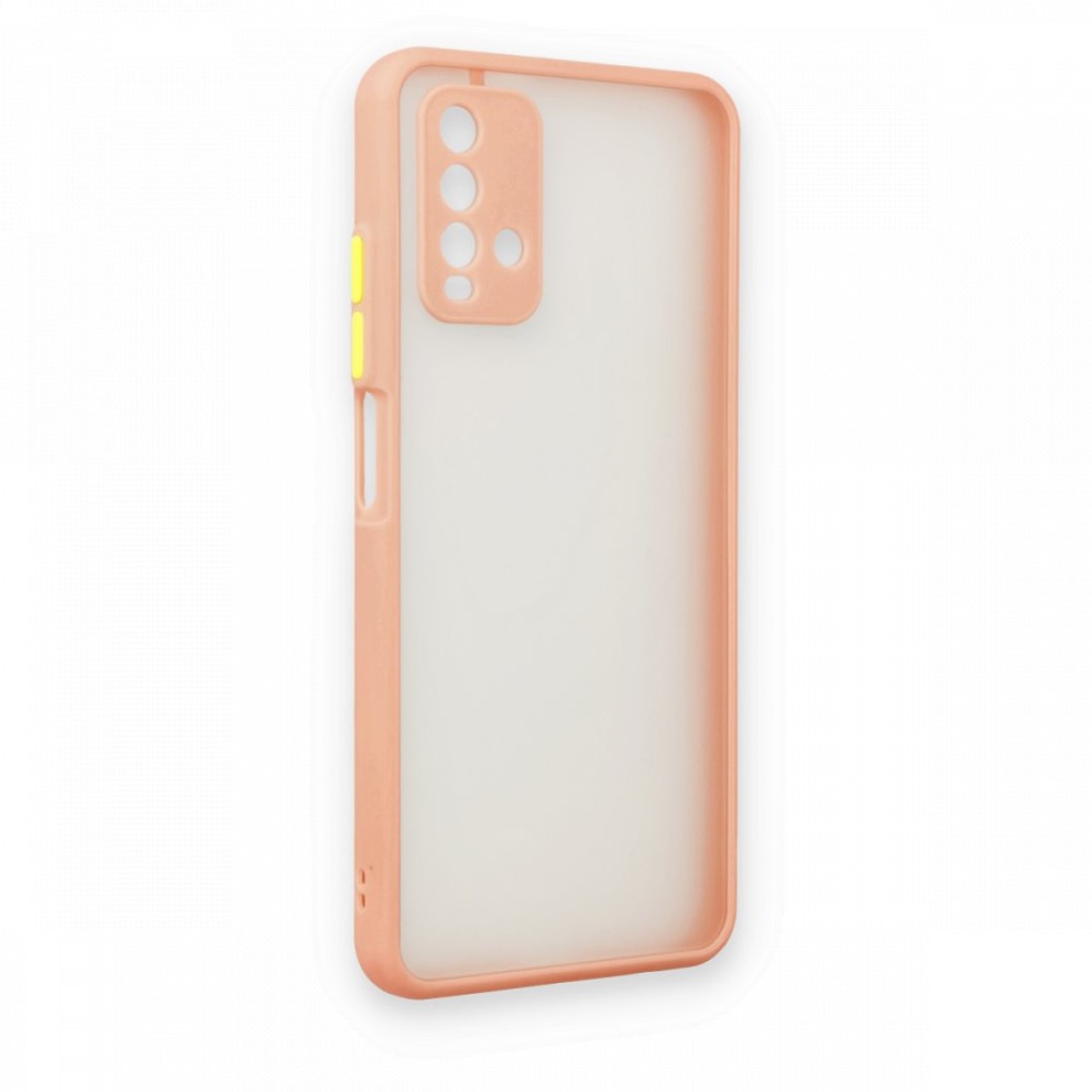  Xiaomi Redmi 9T Kılıf Montreal Silikon Kapak - Pembe