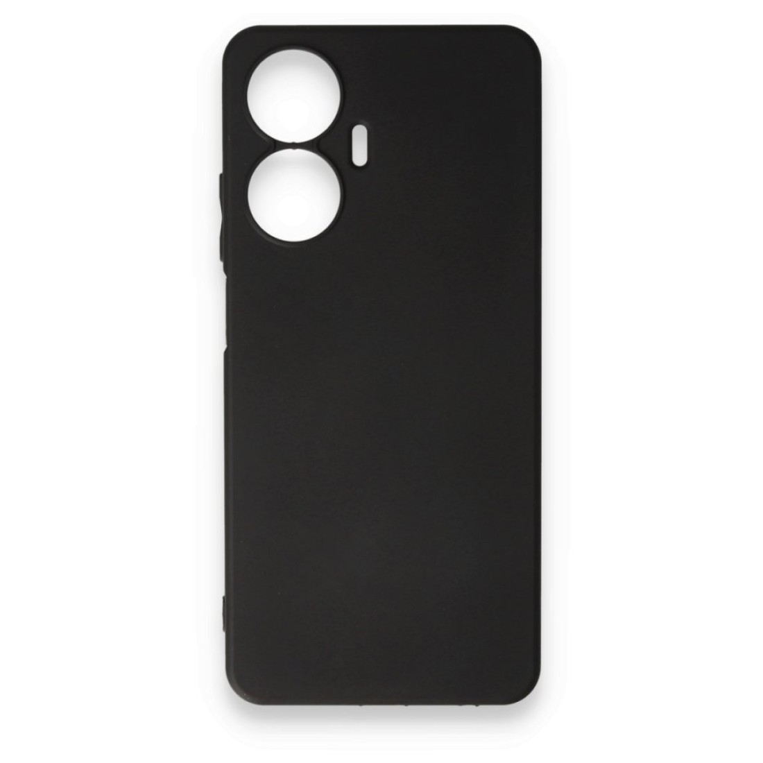 Realme C55 Kılıf First Silikon - Siyah
