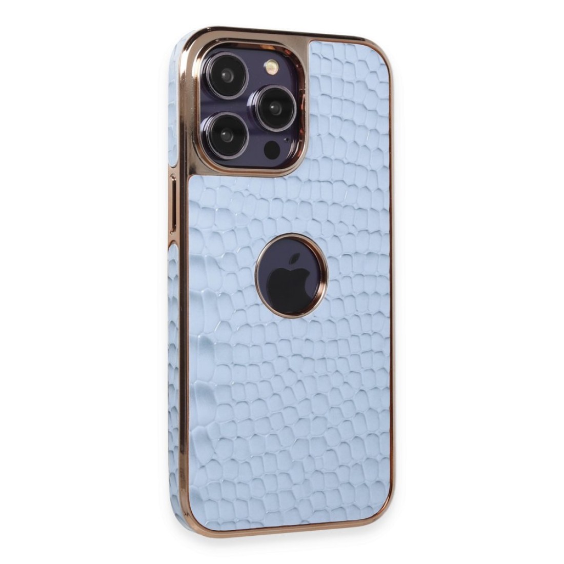  iPhone 13 Pro Max Kılıf Snake Kapak - Sierra Blue