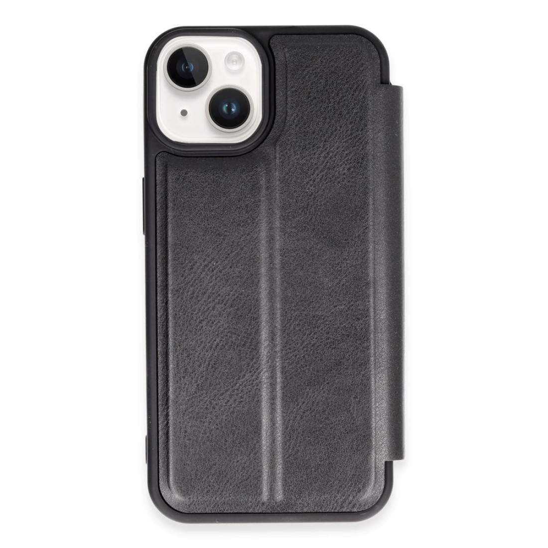  iPhone 13 Kılıf Flip Cover - Siyah