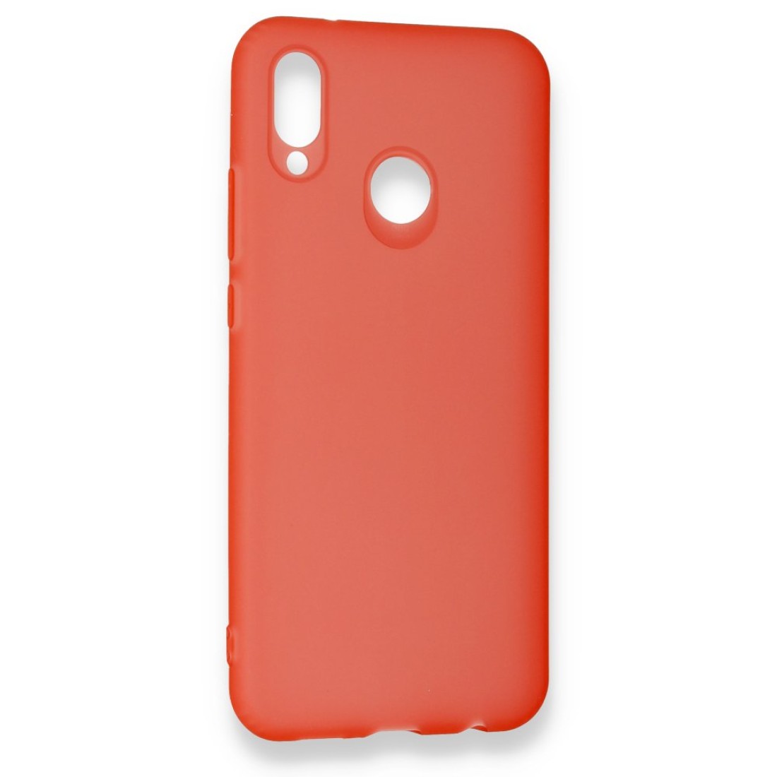  Huawei P20 Lite Kılıf Hopi Silikon - Kırmızı