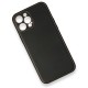 iPhone 12 Pro Kılıf Coco Deri Silikon Kapak - Siyah iPhone 12 Pro Kılıf Coco Deri Silikon Kapak - Siyah