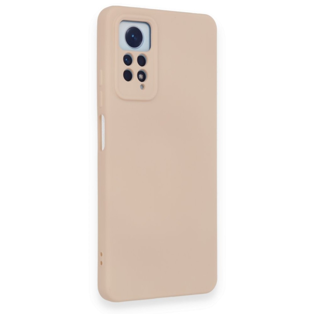 Xiaomi Redmi Note 12 Pro 4G Kılıf Nano içi Kadife Silikon - Pudra Xiaomi Redmi Note 12 Pro 4G Kılıf Nano içi Kadife Silikon - Pudra