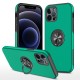 iPhone 12 Pro Kılıf Elit Yüzüklü Kapak - Yeşil iPhone 12 Pro Kılıf Elit Yüzüklü Kapak - Yeşil