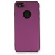  iPhone SE 2020 Kılıf First Silikon - Mürdüm