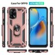 Oppo A74 4G Kılıf Sofya Yüzüklü Silikon Kapak - Rose Oppo A74 4G Kılıf Sofya Yüzüklü Silikon Kapak - Rose