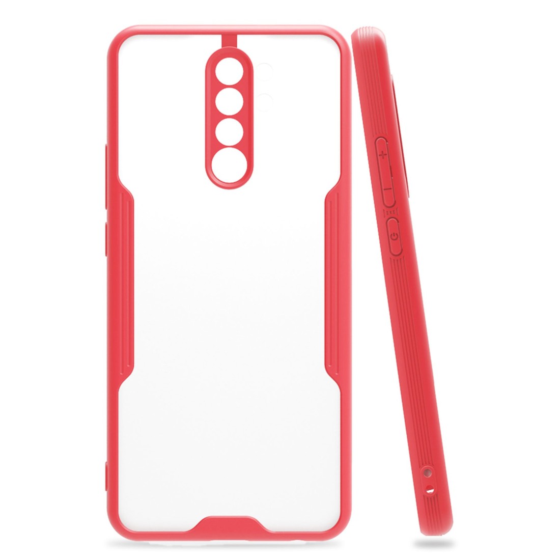 Xiaomi Redmi Note 8 Pro Kılıf Platin Silikon - Pembe Xiaomi Redmi Note 8 Pro Kılıf Platin Silikon - Pembe