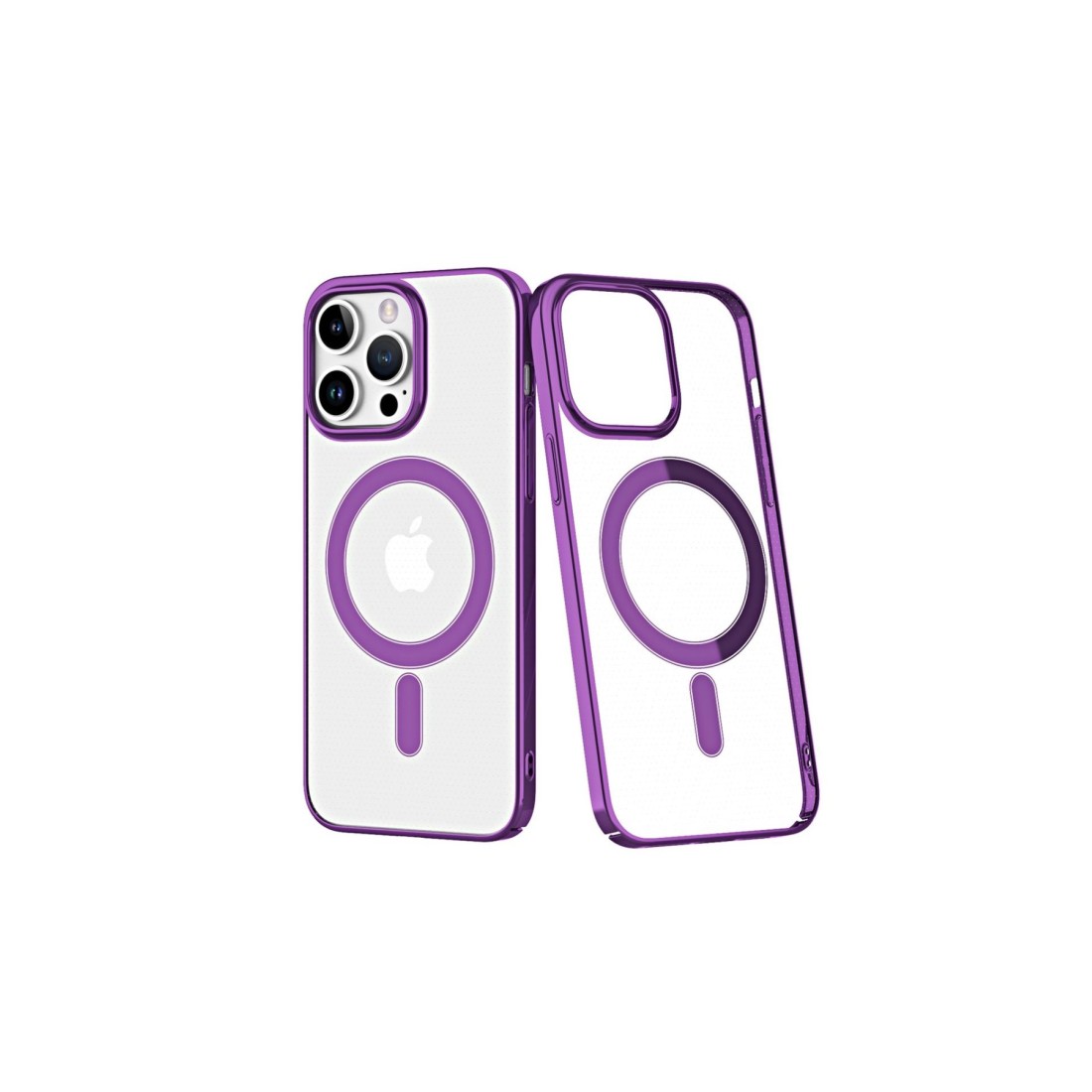  iPhone 14 Pro Kılıf Element Magneticsafe Sert Kapak - Mor
