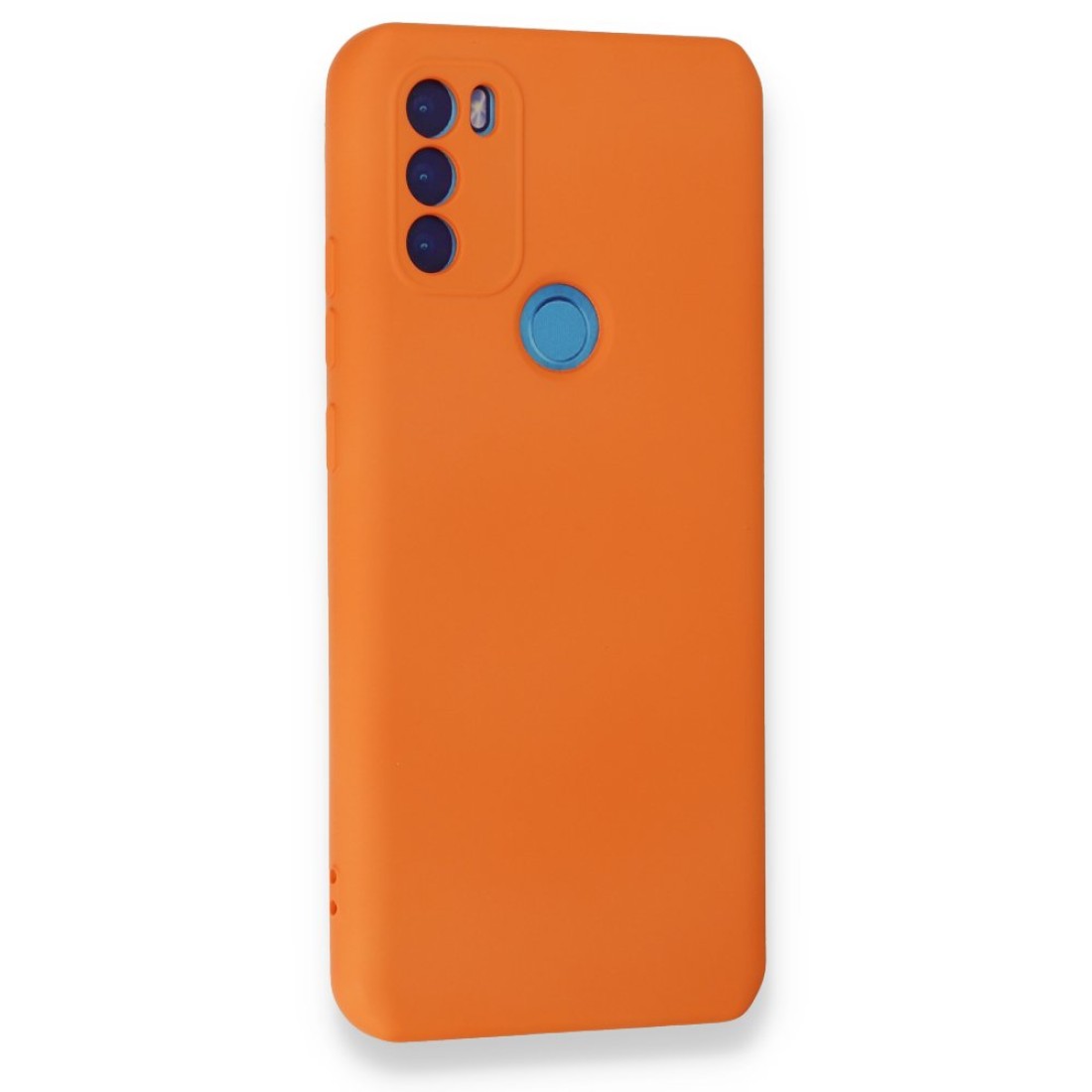  General Mobile GM 21 Plus Kılıf Nano içi Kadife Silikon - Turuncu