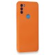  General Mobile GM 21 Plus Kılıf Nano içi Kadife Silikon - Turuncu