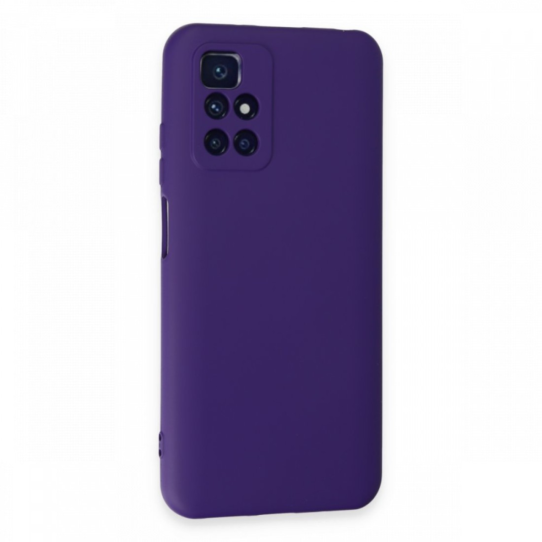 Xiaomi Redmi Note 11 4G Kılıf Nano içi Kadife Silikon - Mor Xiaomi Redmi Note 11 4G Kılıf Nano içi Kadife Silikon - Mor