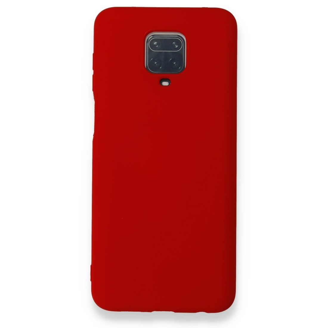  Xiaomi Redmi Note 9S Kılıf Nano içi Kadife Silikon - Kırmızı