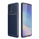  Oppo Reno 5 Pro Kılıf Auto Focus Karbon Kapak - Lacivert