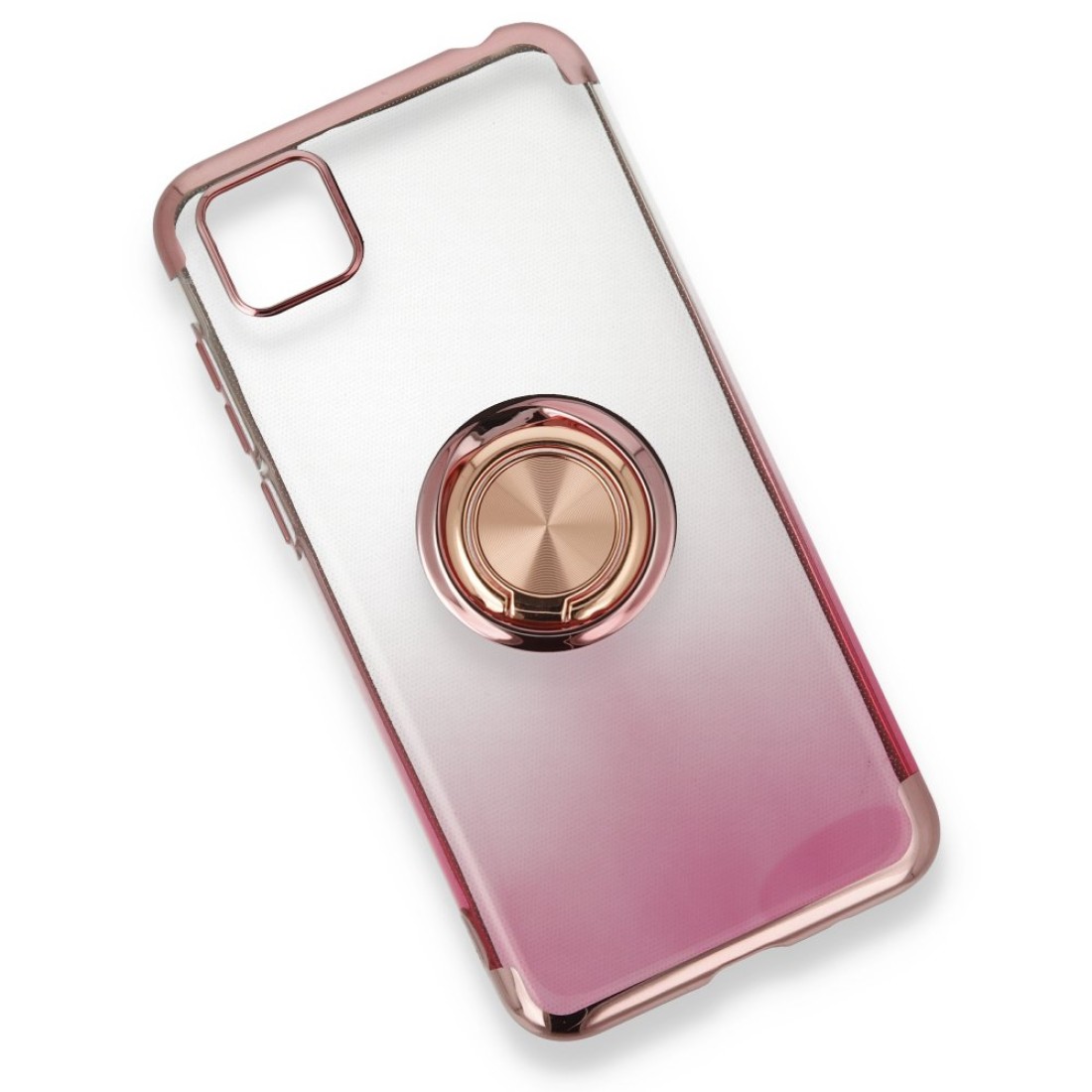  Huawei Y5P Kılıf Marvel Yüzüklü Silikon - Pembe