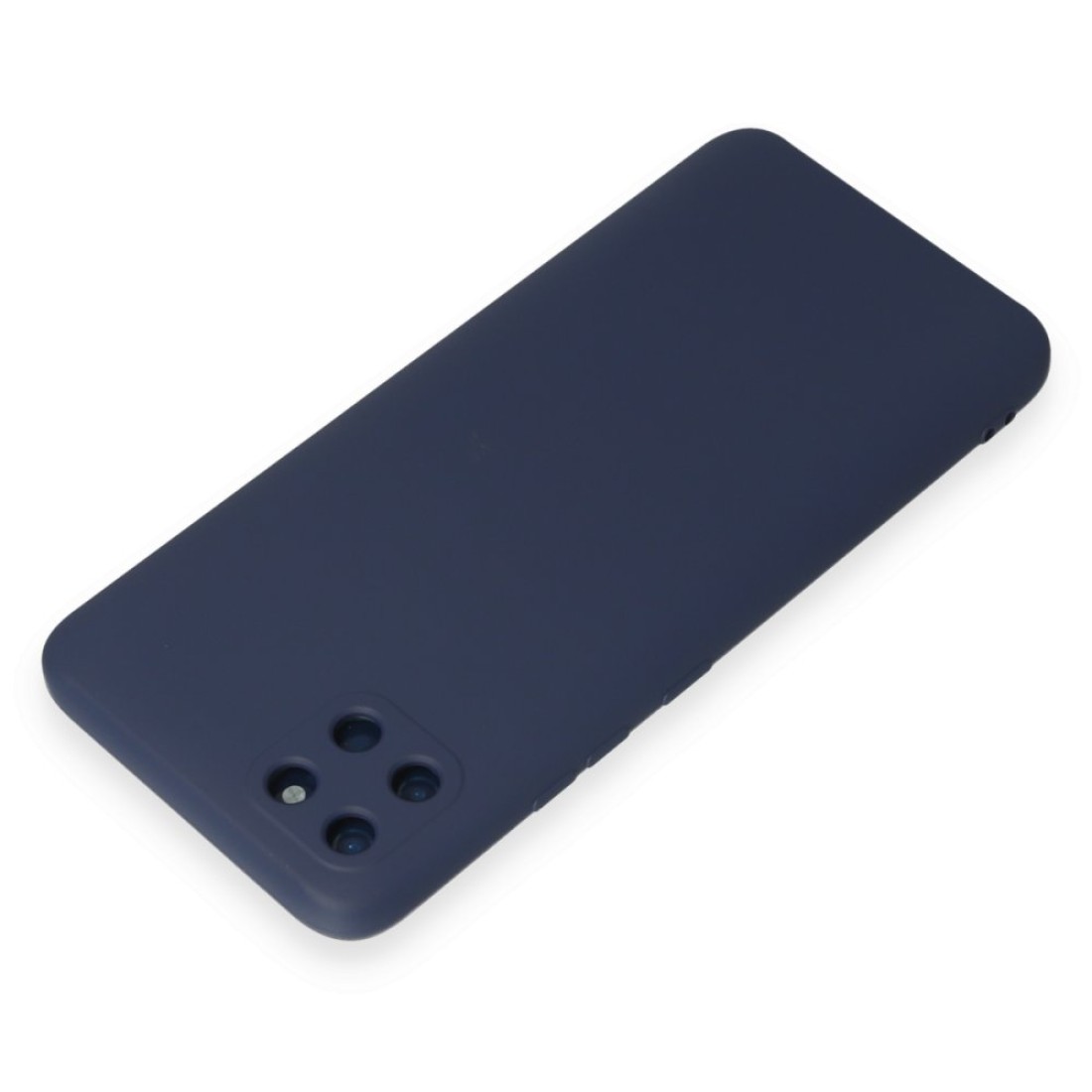 Realme C11 Kılıf Nano içi Kadife Silikon - Lacivert Realme C11 Kılıf Nano içi Kadife Silikon - Lacivert