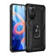  Xiaomi Redmi Note 12S Kılıf Sofya Yüzüklü Silikon Kapak - Siyah