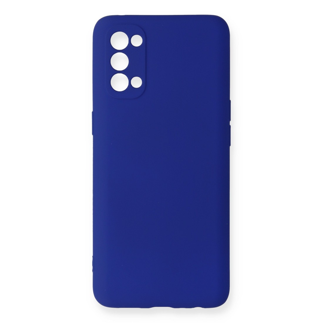 Oppo Reno 4 Kılıf First Silikon - Lacivert Oppo Reno 4 Kılıf First Silikon - Lacivert