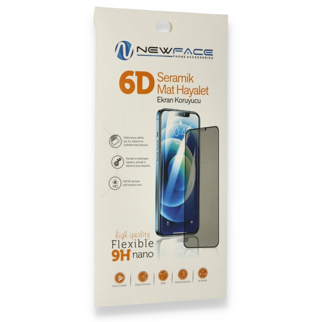  iPhone 13 Pro Max 6D Mat Seramik Hayalet Nano Ekran Koruyucu