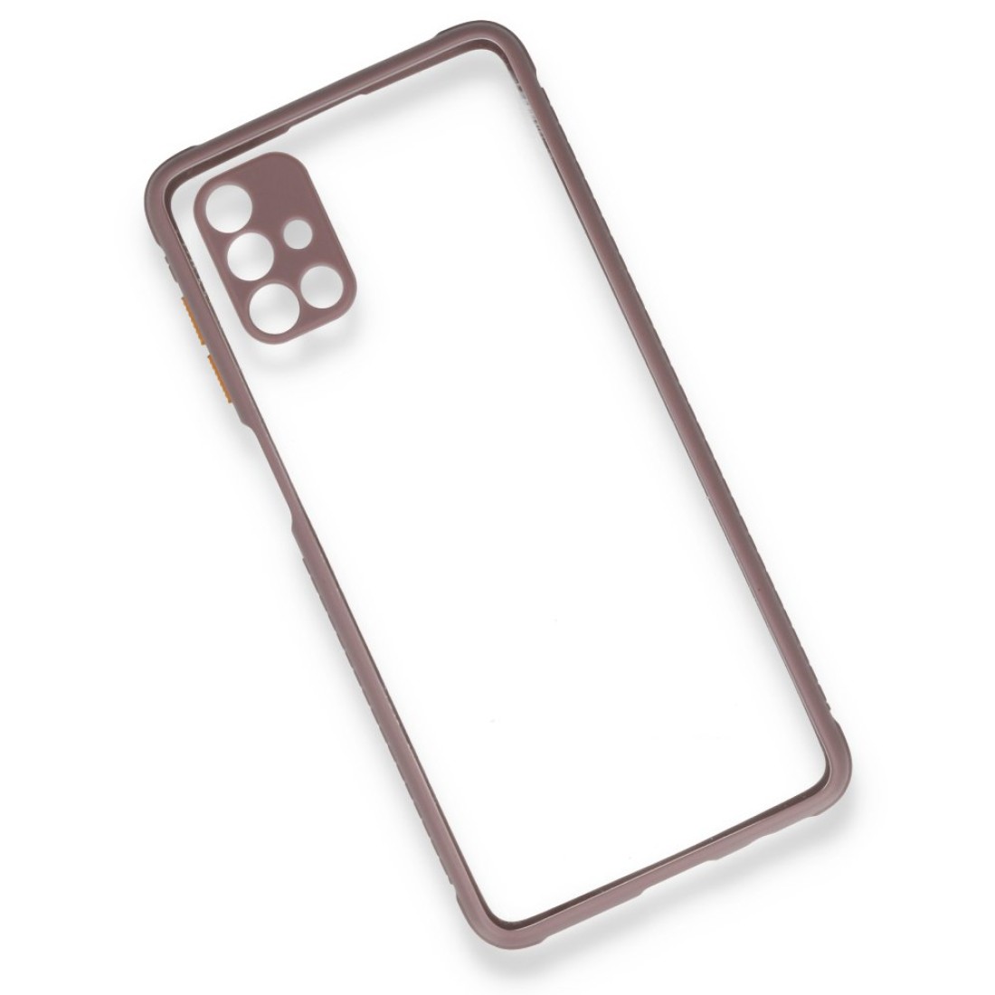 Samsung Galaxy M51 Kılıf Miami Şeffaf Silikon - Açık Mor Samsung Galaxy M51 Kılıf Miami Şeffaf Silikon - Açık Mor
