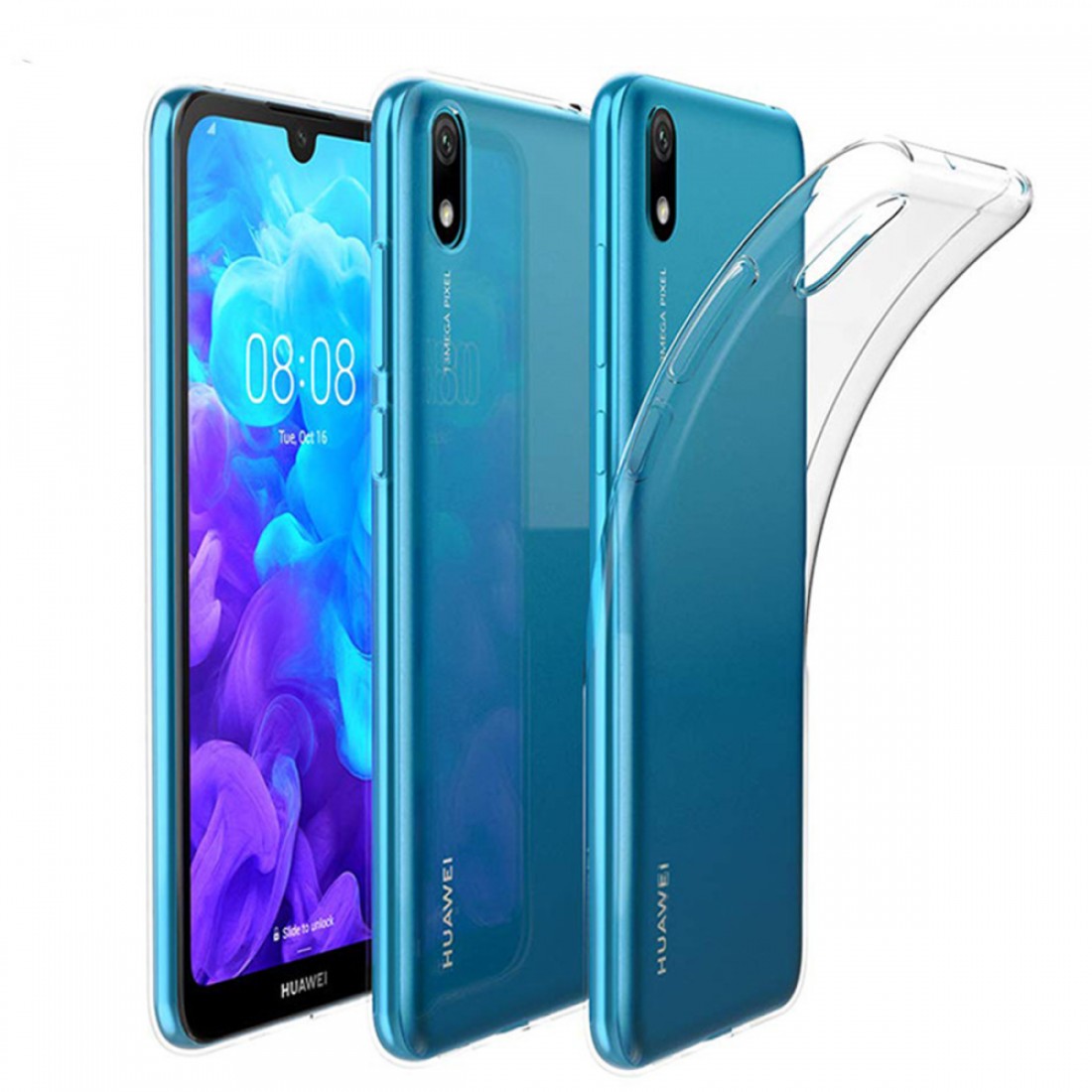  Huawei Y5 2019 Kılıf Lüx Şeffaf Silikon