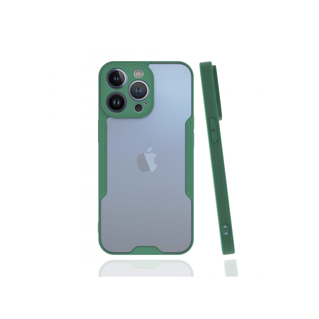 iPhone 13 Pro Max Kılıf Platin Silikon - Yeşil iPhone 13 Pro Max Kılıf Platin Silikon - Yeşil