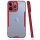  iPhone 14 Pro Kılıf Platin Silikon - Kırmızı