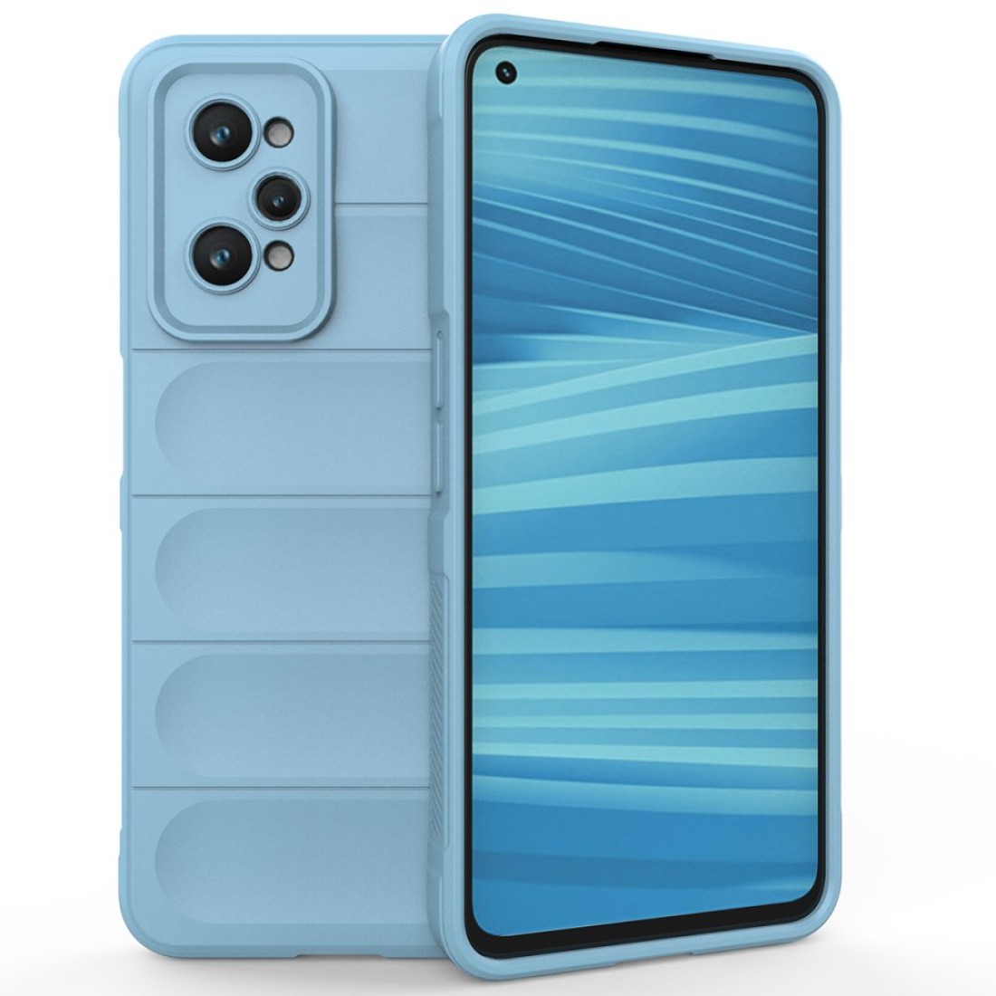  Realme GT2 5G Kılıf Optimum Silikon - Sky Blue