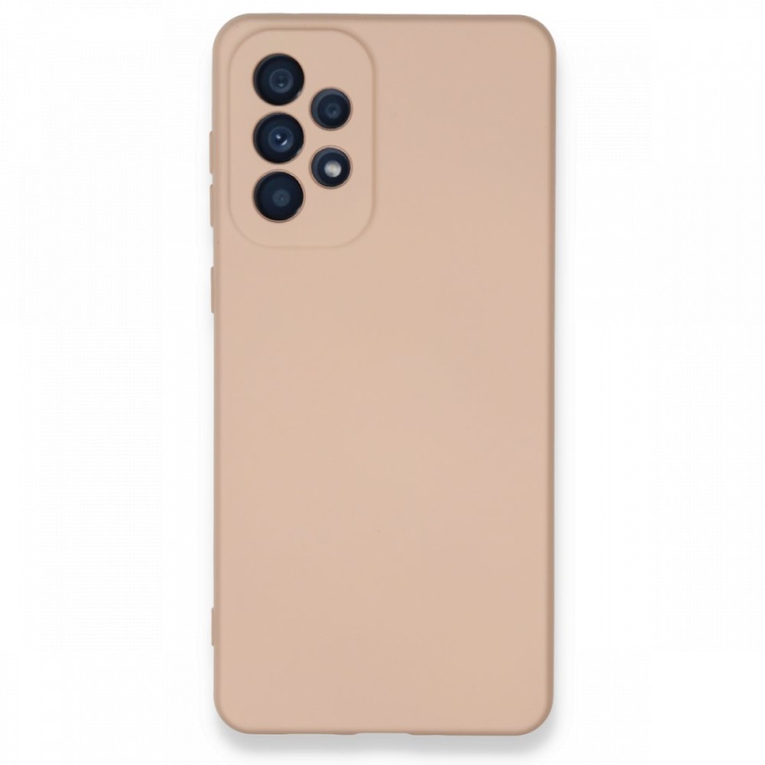  Samsung Galaxy A73 5G Kılıf Nano içi Kadife Silikon - Pudra
