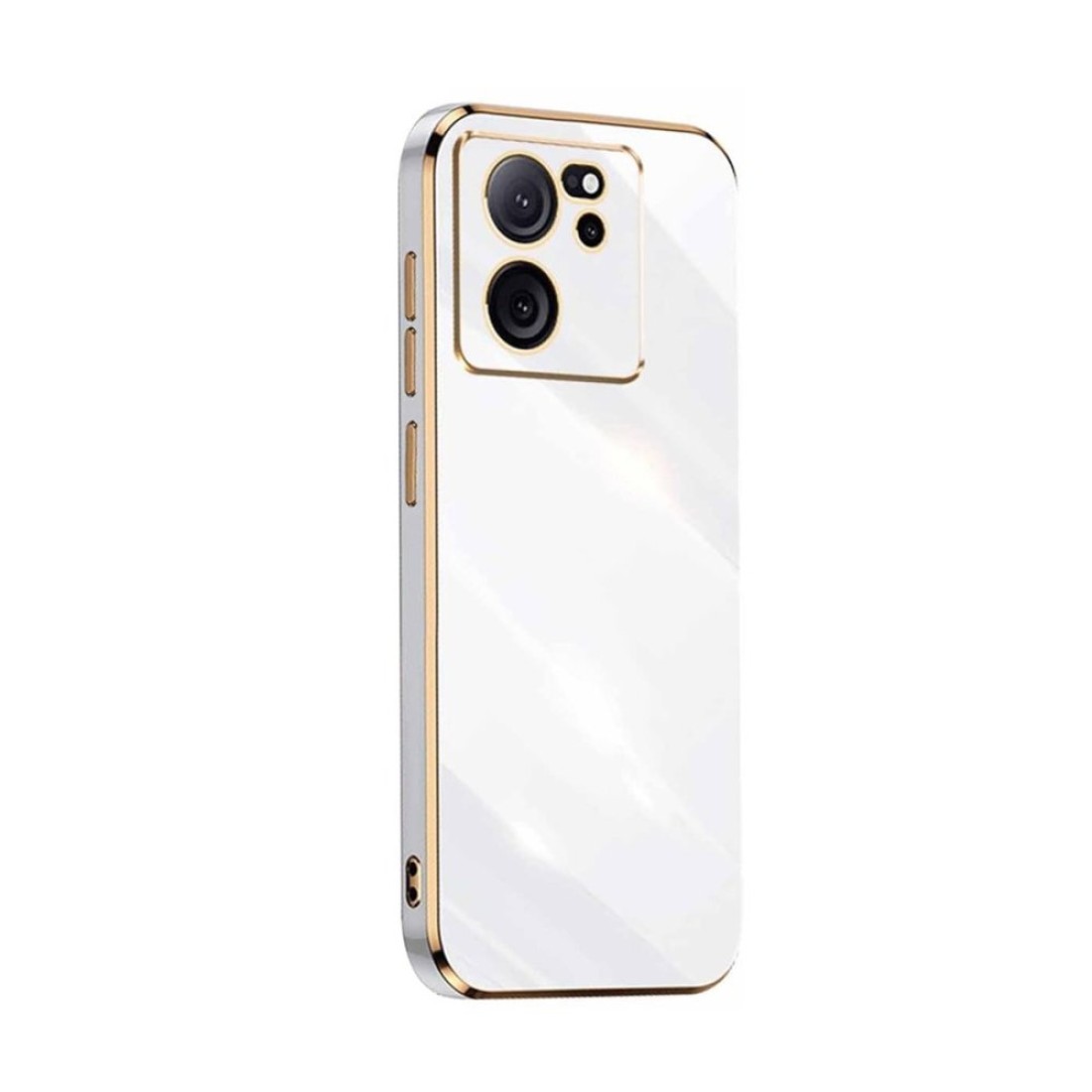  Xiaomi Mi 13T Kılıf Volet Silikon - Beyaz