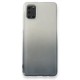  Samsung Galaxy A31 Kılıf Lüx Çift Renkli Silikon - Siyah