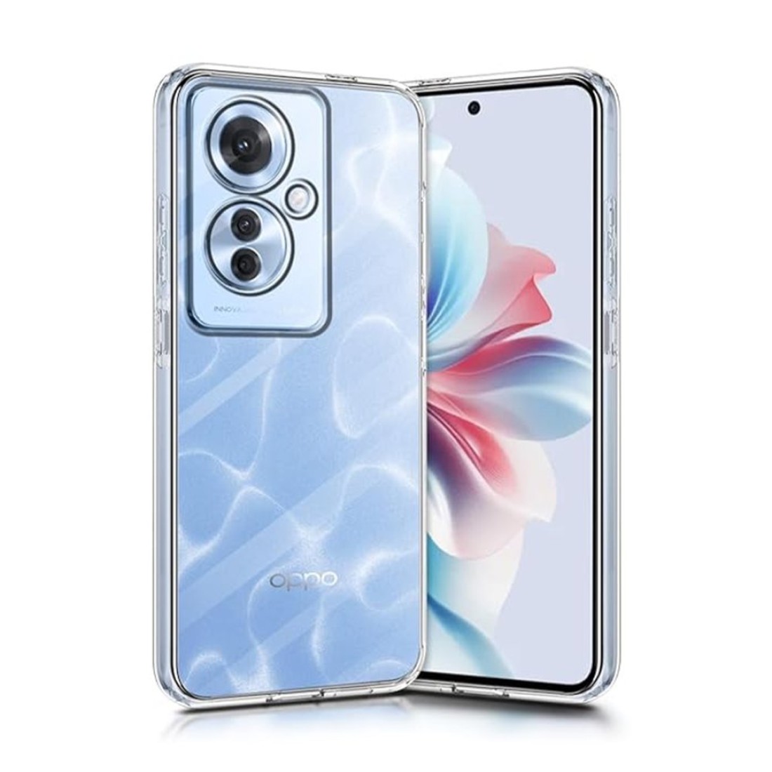  Oppo Reno 11F Kılıf Lüx Şeffaf Silikon