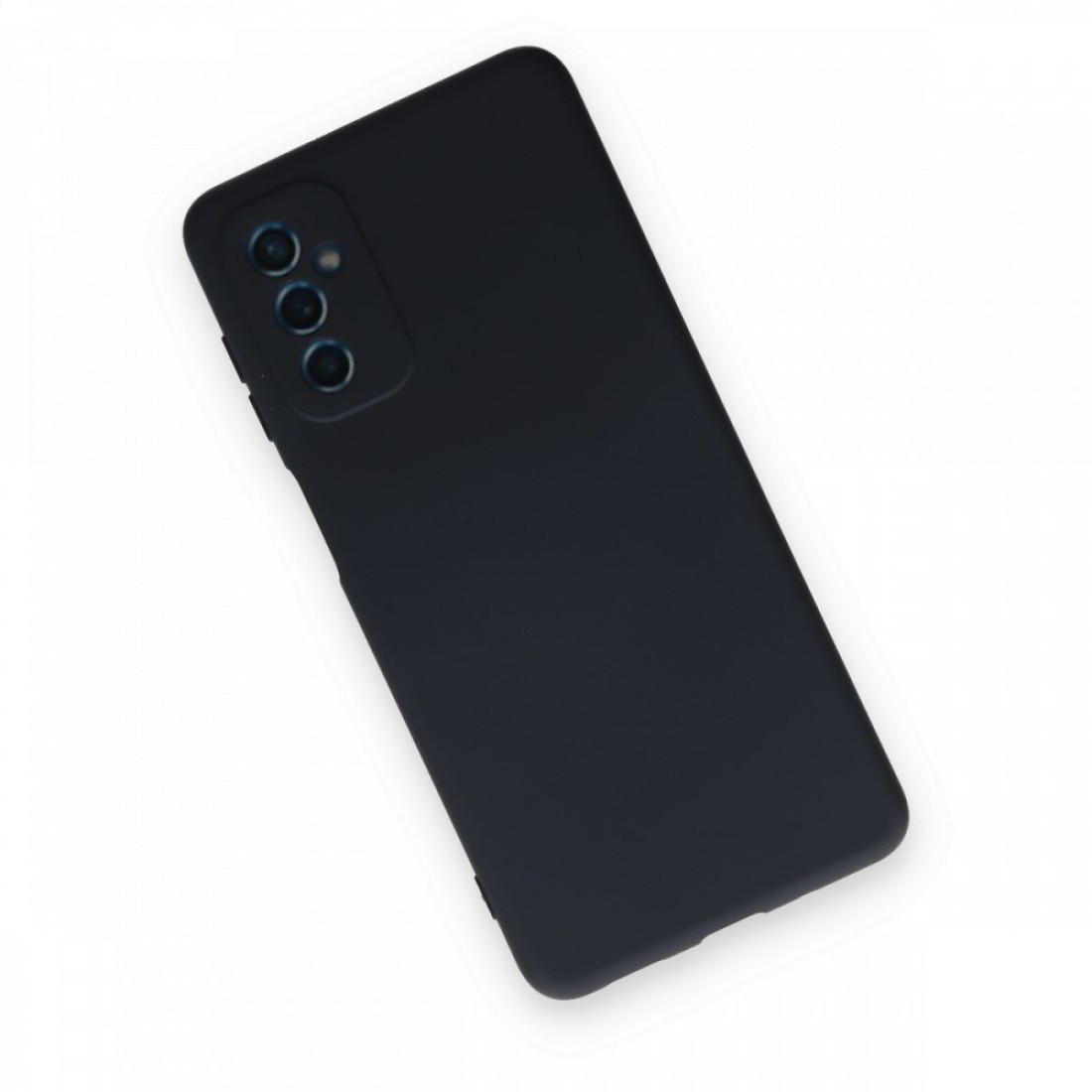  Samsung Galaxy M52 5G Kılıf Nano içi Kadife Silikon - Lacivert