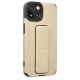  iPhone 14 Plus Kılıf Mega Standlı Silikon - Gold